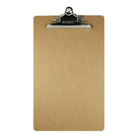 BAZIC PRODUCTS Bazic Legal Size Hardboard Clipboard w/ Sturdy Spring Clip Case of 24 1804